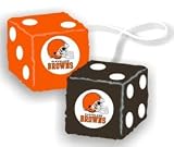 Cleveland Browns Fuzzy Dice