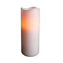 Fortune Products CL-439-WPRC Remote-Controlled Real Wax Pillar Candle, 2-3/4" Width x 9" Height