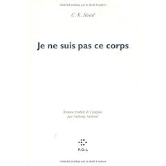 Je ne suis pas ce corps