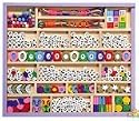 Melissa & Doug Deluxe Wooden Stringing Beads with over 200 beads