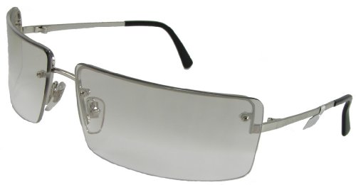 Dolce & Gabbana D&G Sunglasses, 384S 690, Silver Frame/ Fade Smoke Lenses