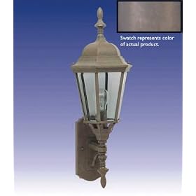 FTS Free Shipping - WALL CAST Aluminum w/ Clear Beveled Glass Light - 101-350-11
