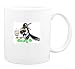 Mug with tarot, cards, crow, teller, fortune, madame, candles