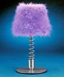 LumiSource Wiggle Table Lamp, Purple Shade
