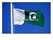 National Flag, Pakistan Education Photographic Poster Print by Chris Mellor, 16x12