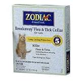 Zodiac Breakaway Flea Tick Collar - Cats by Zodiac