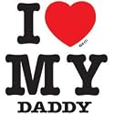 I Love My Daddy Youth T-Shirt
