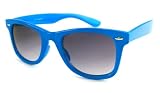 UrbanSpecs Sunglasses - Classics - Wayfarer - Neon / Frame: Red Lens: Grey