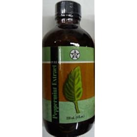 Pure Peppermint Extract 4 oz.