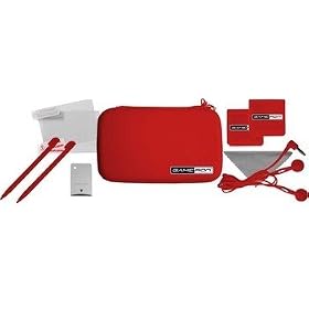 Pack Initial - 10 accessoires Rouge pour DSi et DS Lite