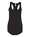 Next Level Ladies' French Terry Racerback Tank M BLACK