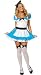 Sexy Alice Women's Costume Adult Halloween Outfit - Size XS, Dress Size 0-6