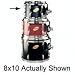 Accent Custom 8 inch 8x8 inch Black