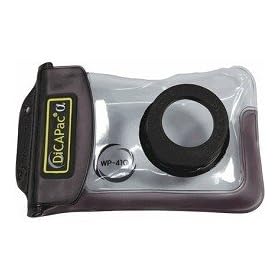 Click here to buy DicaPac WP410 160x105mm Small Zoom Alfa Waterproof Digital Camera Case with Optical Lens... by DiCAPac.