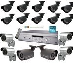 CCTV Video Security Package System, 16 Channel Network DVR