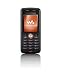 Sony Ericsson - Mobile Walkman W200i + HPM-83 Casque Hi-Fi stereo - Lecteur media mp3/video - Radio FM RDS - Micro MS 128 Mo fournie - Noir