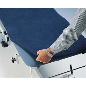 TERRY TOWEL COUCH COVER WITH FACE HOLE LIGHT BLUE