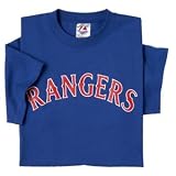 Majestic Youth MLB Pro-Style T-Shirts - Texas Rangers