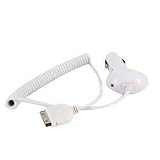 Car charger for iPod, iTouch, iPhone NANO, iPod 3G, iPod 4G, iPod Classic, iPod Color, iPod Mini, iPod Nano, iPod Nano 2G, iPod Nano 3G, iPod Photo, iPod Touch, iPod Video