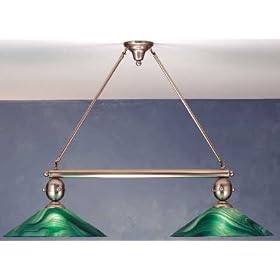 Contemporary Green Creme de Menthe Sundae Island Billiards Pool Table Light by Meyda... by Meyda