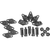 Premier Mounts PSPK-5B Universal Speaker Mount for Walls and Ceilings with 2.5-Inch Extensions (Black)