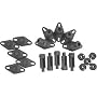 Premier Mounts PSPK-5B Universal Speaker Mount for Walls and Ceilings with 2.5-Inch Extensions (Black)