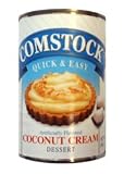 Review Birdseye Foods  / Comstock Coconut Cream Filling 12ct