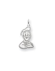 Sterling Silver Disney Donald Duck Charm