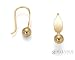 Ed Levin Small Gold Ball Earrings