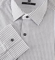 Autograph Pure Cotton Shadow Striped Shirt