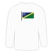 Long Sleeve T-shirt with flag, Solomon, Islands