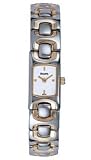 BULOVA Watches:Bulova Women's 98T54 Two-Tone White Dial Watch