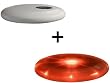 FlashFlight Red LED Frisbee Ultimate Daytime Disc Set
