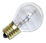 25 watt 120 volt S11 Intermediate Screw (E17) Base Clear Incandescent Westinghouse Light Bulb