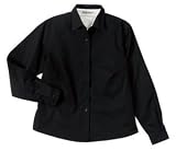 Port Authority - Maternity Easy Care Shirt Black/Light Stone-S