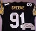 Kevin Greene Autographed Pittsburgh Steelers Almost Authentic Jersey - Black