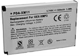 PIONEER 920 mAh XMP3 and Audiovox XMP3i LONG LASTING RECHARGEABLE BATTERY- PDA-XM11