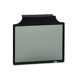 Center Mount Glass Monitor Filter, Fits 16-17 CRT, by Kantek