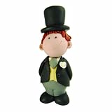 Creative Party Brunette Groom Cake Topper
