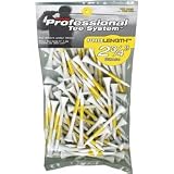 Pts prolength tees 100 pk 2 3/4 yellow