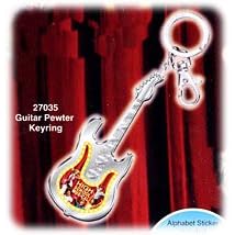 High School Musical - Accessories - Pewter Guitar Key Ring by High School Musical