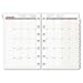 Tabbed Montlhy Calendar, 5-1/2x8-1/2, 7-Ring, WE/CM, Sold as 1 each