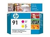HP 91 Magenta and Yellow Printhead