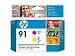 HP 91 Magenta and Yellow Printhead