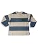 Dogwood - Toddler Boys Long Sleeved Polo, Stone, Blue