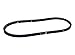 Cogged Belt Replaces Snapper 1-2353, 7012353, 7012353YP