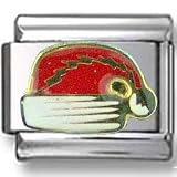 31JQtthZITL. SL160  Santas Fur Hat Italian charm