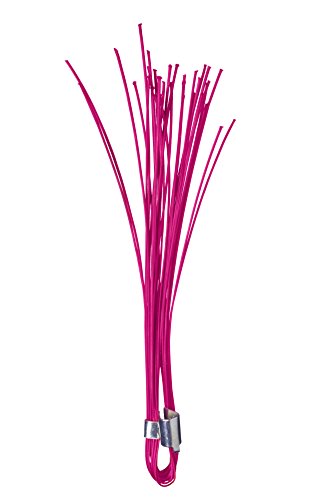 Mutual Industries Stake Whiskers, 6", Glo Pink, 500/Box (Single)