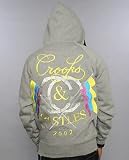 Crooks and Castles The Bamboo Flags Lock Up Hoody hood ,Sweatshirts for Men