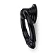 2pcs Vintage Cabinet Drawer Dresser Cupboard Pull Handle Knob-Matte Black